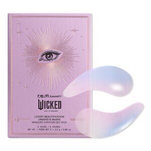 r.e.m. beauty x Wicked Luxury Beautification Undereye Masks 5 Pair Limited NEW